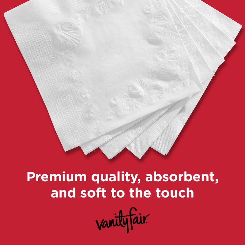 Vanity Fair Everyday Paper Napkins, 100 Count, Disposable Napkins Made Soft And Smooth For Everyday Meals - Image 5